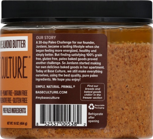 Base Culture Maple Almond Butter Perspective: right