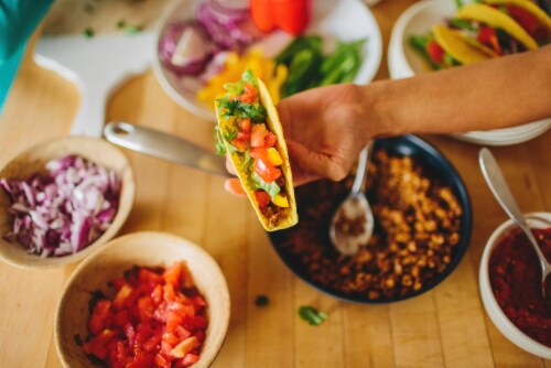 Beyond Meat® Feisty Plant-Based Protein Crumbles Perspective: right
