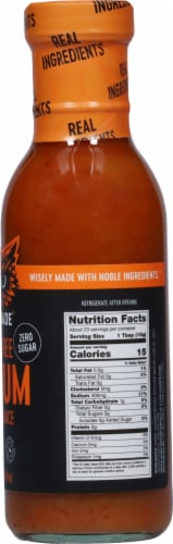 The New Primal Noble Made Medium Buffalo Dipping & Wing Sauce Perspective: right