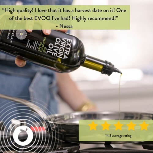 Cobram Estate California Select Extra Virgin Olive Oil Perspective: right