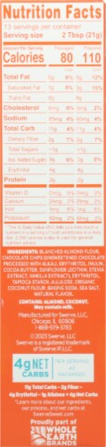 Swerve Sweets™ Chocolate Chip Cookie Baking Mix Perspective: right