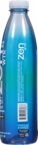 ZenWTR® Vapor Distilled Alkaline Bottled Water Perspective: right
