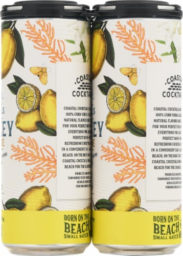 Coastal Cocktails Lemonade Whiskey Cocktail Perspective: right