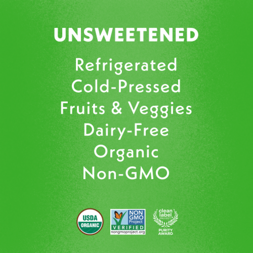 Once Upon a Farm™ Apple Banana and Kale with Hemp Seed Organic Baby Food Pouch Perspective: right
