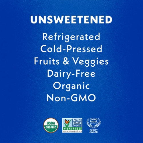 Once Upon a Farm™ Apple Sweet Potato Blueberry and Coconut Milk Organic Baby Food Pouch Perspective: right