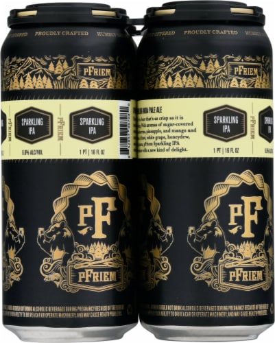 pFriem™ Sparkling IPA Beer Perspective: right