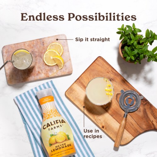 Califia Farms® Meyer Lemonade Perspective: right