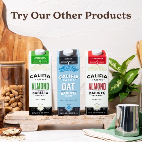 Califia Farms - Almondmilk Almond Barista 32oz Perspective: right