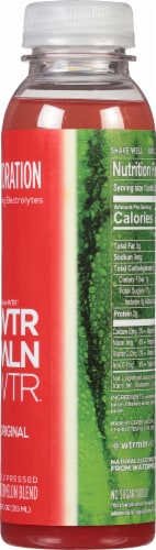 We Grow Water™ WTR MLN WTR™ Cold Pressed Watermelon Juice Perspective: right