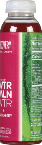 We Grow Water Watermelon Tart Cherry Juice Blend Perspective: right