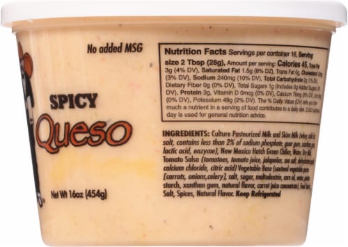 Kylito's Spicy Con Queso Perspective: right