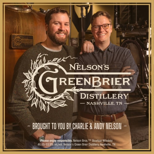 Nelson Brothers Reserve Bourbon Whiskey Perspective: right