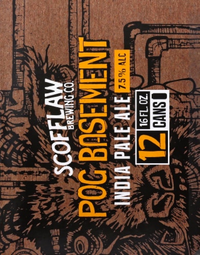 Scofflaw POG Basement India Pale Ale Perspective: right