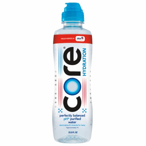 CORE Hydration bottled water designed in alignment with body's pH, 2015-08-10