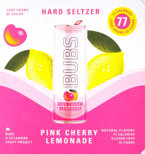 Sycamore Bubs Pink Cherry Hard Lemonade Perspective: right