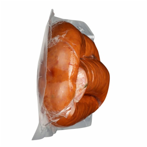 Down Home Brand Jalapeno Hickory Smoked Sausage Perspective: right