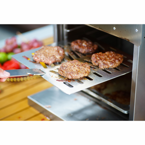 Gyber Dutton Stainless Steel Portable Camping Infrared Propane Gas Grill, Silver Perspective: right