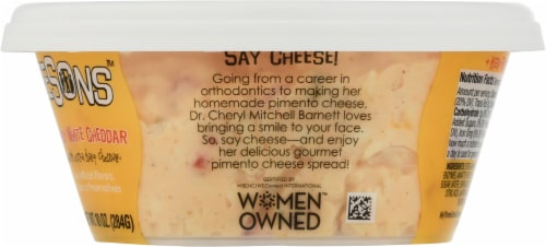 MyThreeSons Gourmet™ Spicy White Cheddar Pimento Cheese Perspective: right