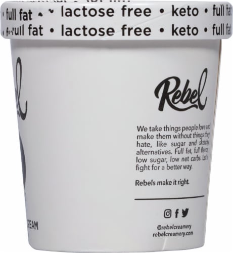 Rebel Cookies & Cream Ice Cream Perspective: right