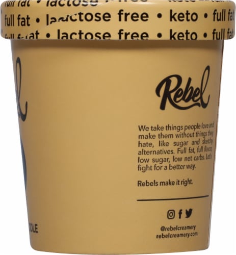 Rebel Lactose-Free Keto Snickerdoodle Ice Cream Perspective: right