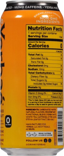 Yerbae® Mango Passionfruit Plant-Based Energy Drink Perspective: right