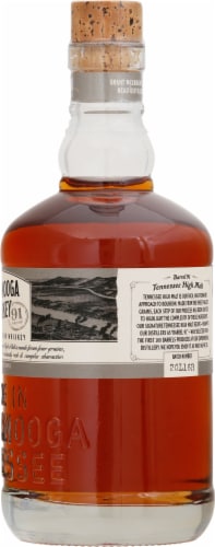 Chattanooga Whiskey 91 Tennessee High Malt Bourbon Whiskey Perspective: right