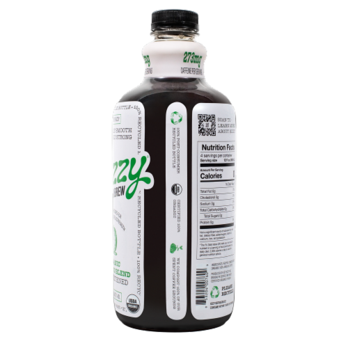 Bizzy Organic Cold Brew Espresso Blend Coffee Perspective: right