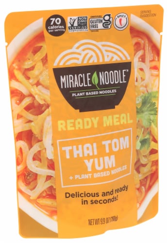 Miracle Noodle™ Ready to Eat Meal Thai Tom Yum Plant Based Noodles Perspective: right