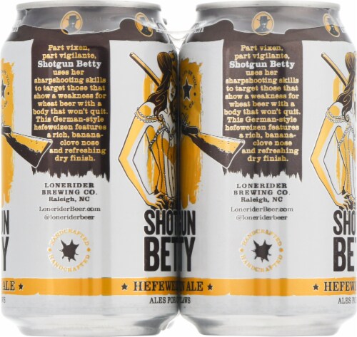 Lonerider Shotgun Berry Hefeweizen Perspective: right