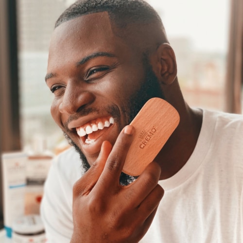 Cremo All Natural Beard Brush Perspective: right