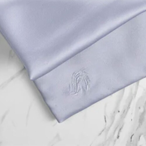 Sleepgram Queen Standard Size Breathable Cooling 6A Silk Pillowcase Grey Stone 1 Piece Smith s Food and Drug