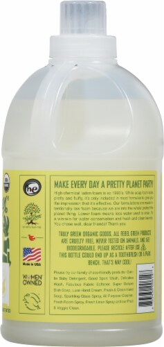 Rebel Green Peppermint & Lemon Fresh Liquid Laundry Detergent Perspective: right