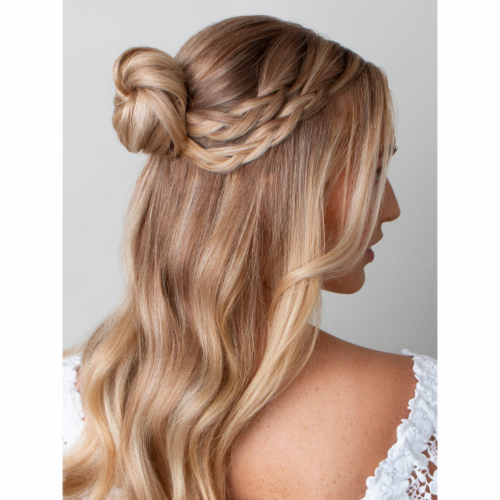 No-Slip Frenchies Black Velvet Hairpins - 20 Pins Perspective: right