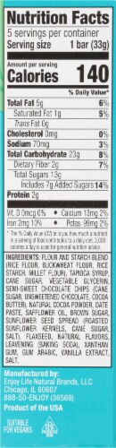 Enjoy Life Cocoa Loco Soft Baked Chewy Gluten Free Granola Bars Perspective: right