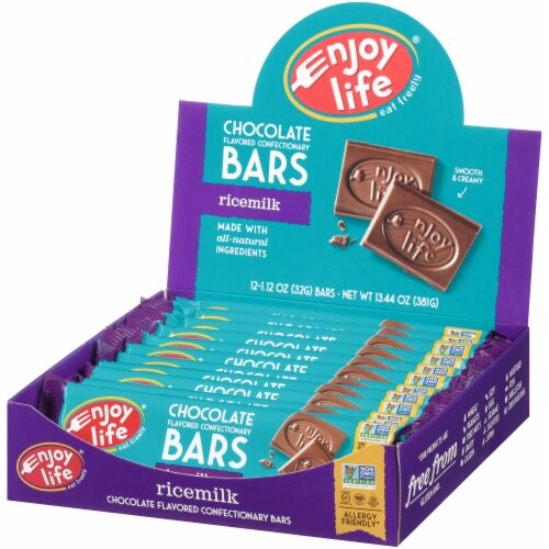 Enjoy Life™ Ricemilk Chocolate Candy Bar Perspective: right