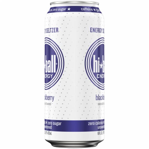 hi-ball Blackberry Sparkling Energy Water Perspective: right