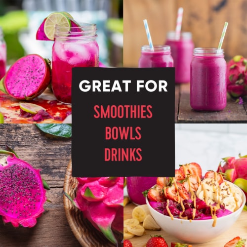 Pitaya Foods® Organic Dragon Fruit Smoothie Packs Perspective: right