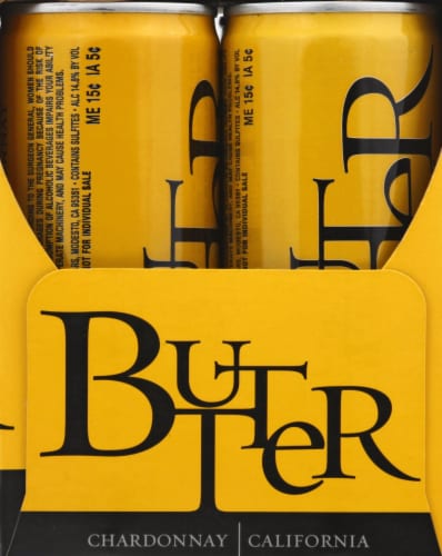 Jam Cellars Wine Butter Chardonnay California White Wine Cans Perspective: right