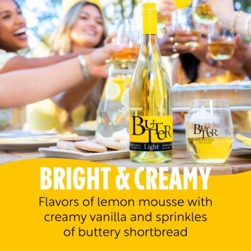 Jam Cellars Butter Light Chardonnay California White Wine Perspective: right