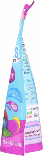 Torie & Howard Chewie Fruities Organic Sour Berry Candy Chews Perspective: right