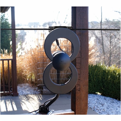 ClearStream 2V Indoor Outdoor TV Antenna UHF VHF Multi Directional 60 Mile Range 4K 8K 1 King Soopers