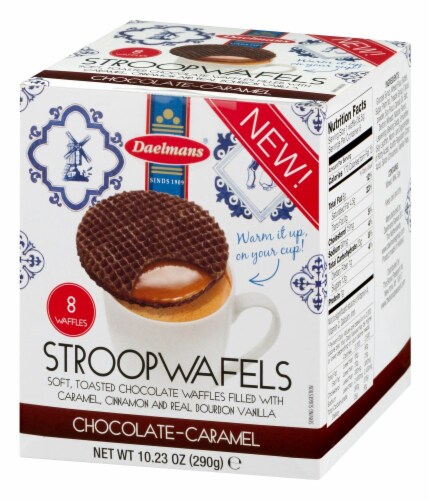 Daelmans Chocolate-Caramel Stroopwafels Perspective: right