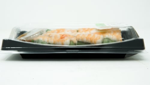 Yummi Sushi Shrimp Spring Roll Perspective: right