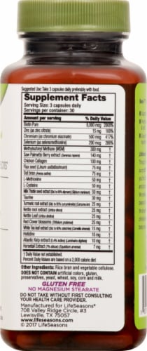 Life Seasons Beau-T™ Hair Skin and Nails Dietary Supplement Capsules Perspective: right