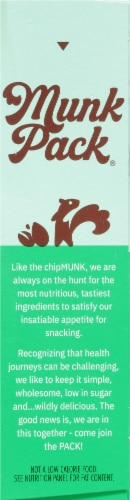 Munk Pack Almond Butter Coco Chip Keto Nutrition Bars Perspective: right