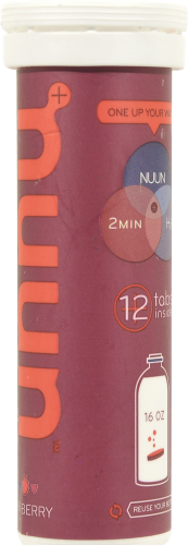 Nuun Active Hydration Tri-Berry Drink Mix Perspective: right