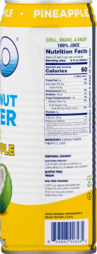 C2O Coconut Water With Pineapple Perspective: right