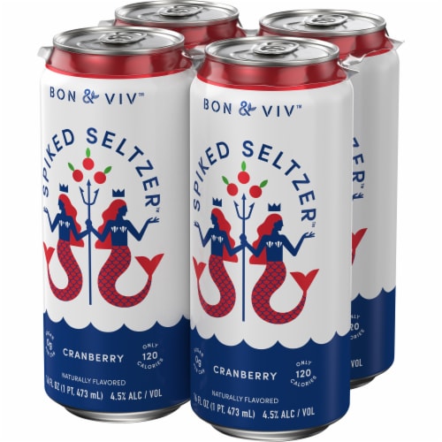 BON V!V™ Cranberry Spiked Seltzer Perspective: right