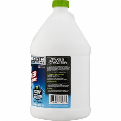 Green Gobbler Toilet Clog Remover, 1 gal - Smith's Food and Drug