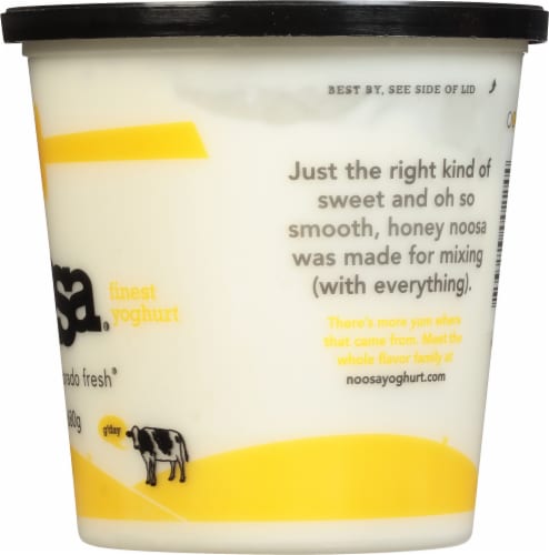 Noosa Honey Yogurt Tub Perspective: right